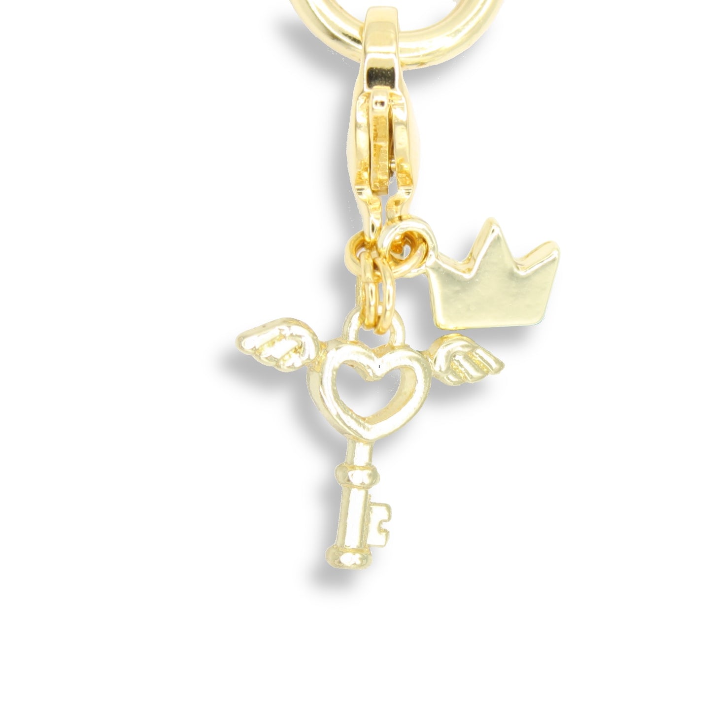Angel Key Charm