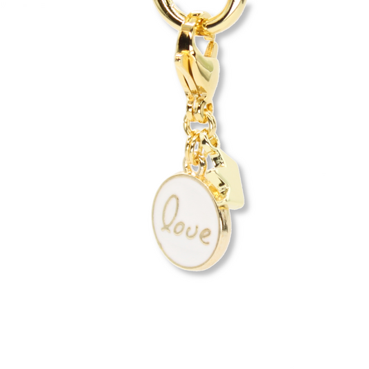 Love Coin 串飾,白色