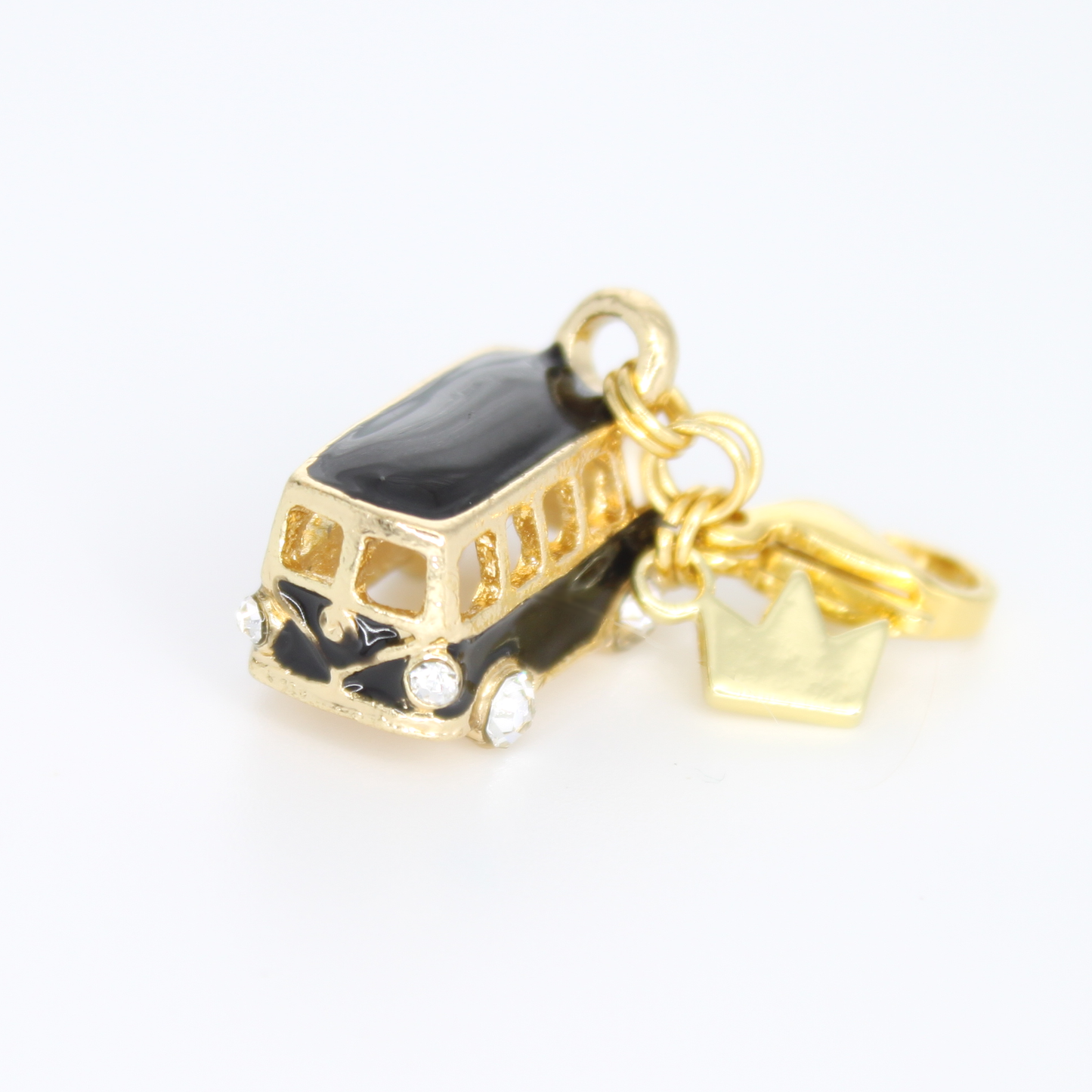 Camper Van Charm, Black