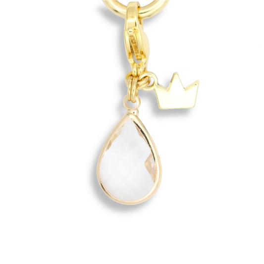 水滴玻璃水晶吊飾,透明